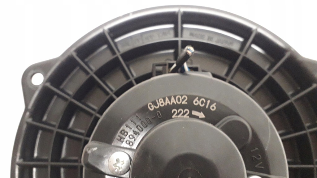 фото №11, Mazda 2 ii 02-07 воздуходувка вентилятор обдув