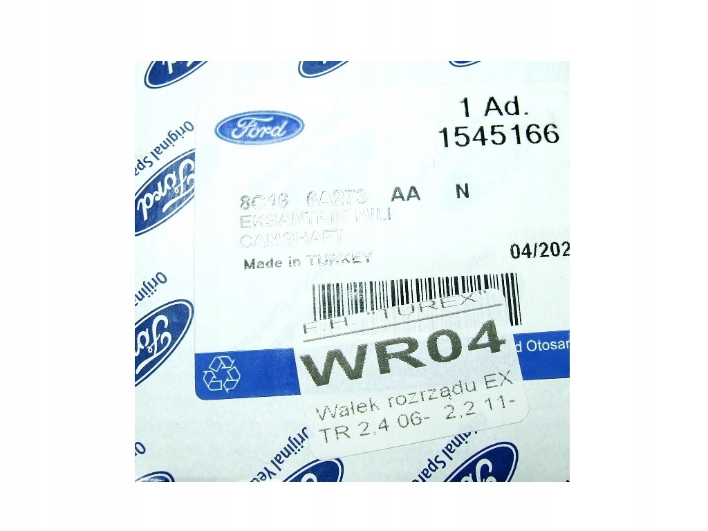 фото №6, Ford оригинальный номер 1545166 вал распределительного вала