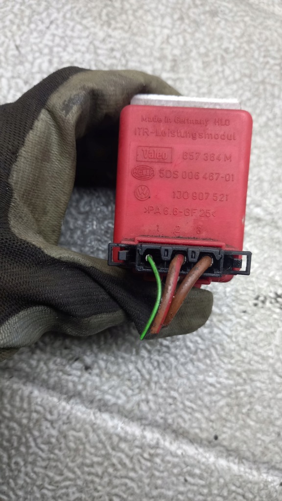 фото №1, Резистор вентилятор seat toledo 1.9tdi 02r sedan