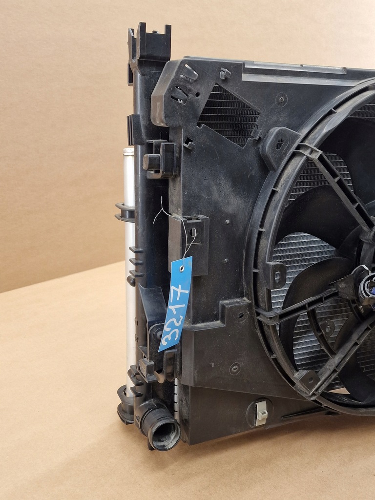 фото №6, Комплект радиатор lodgy logan sandero duster clio iv captur dci tce