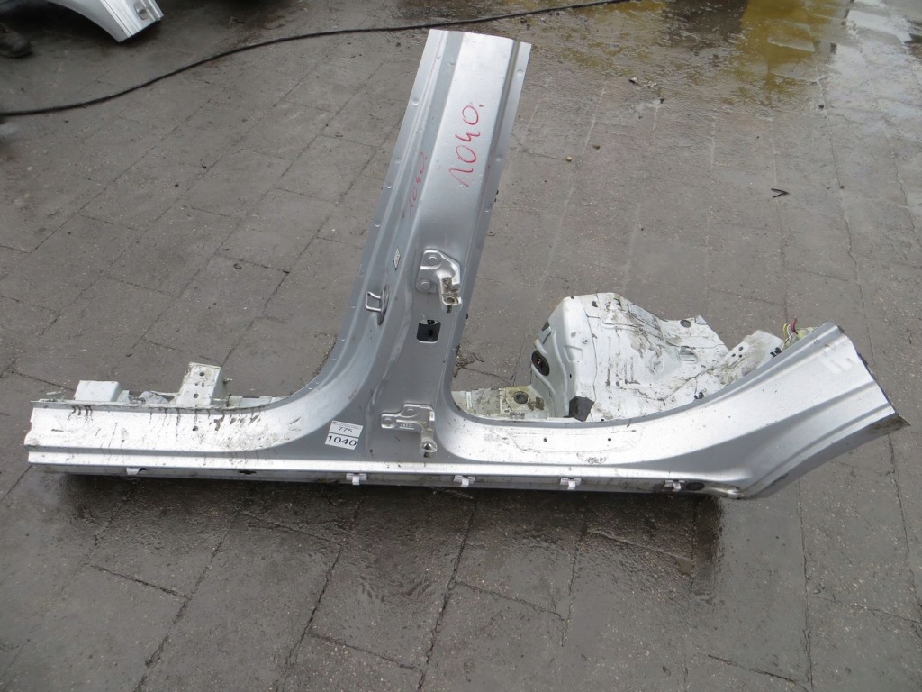 фото №1, Mercedes w123 sedan порог блок двигателя левый задняя 775 16-