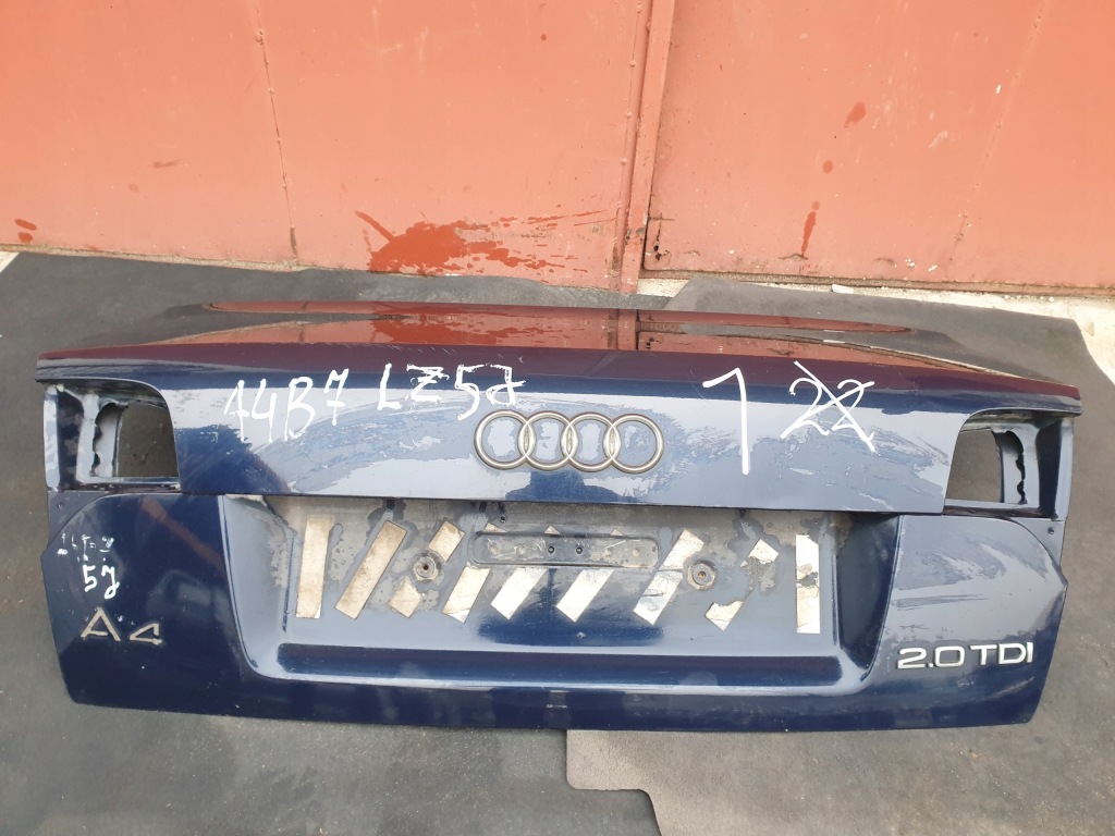фото №1, Крышка багажника багажника sedan audi a4 b7 lz5j