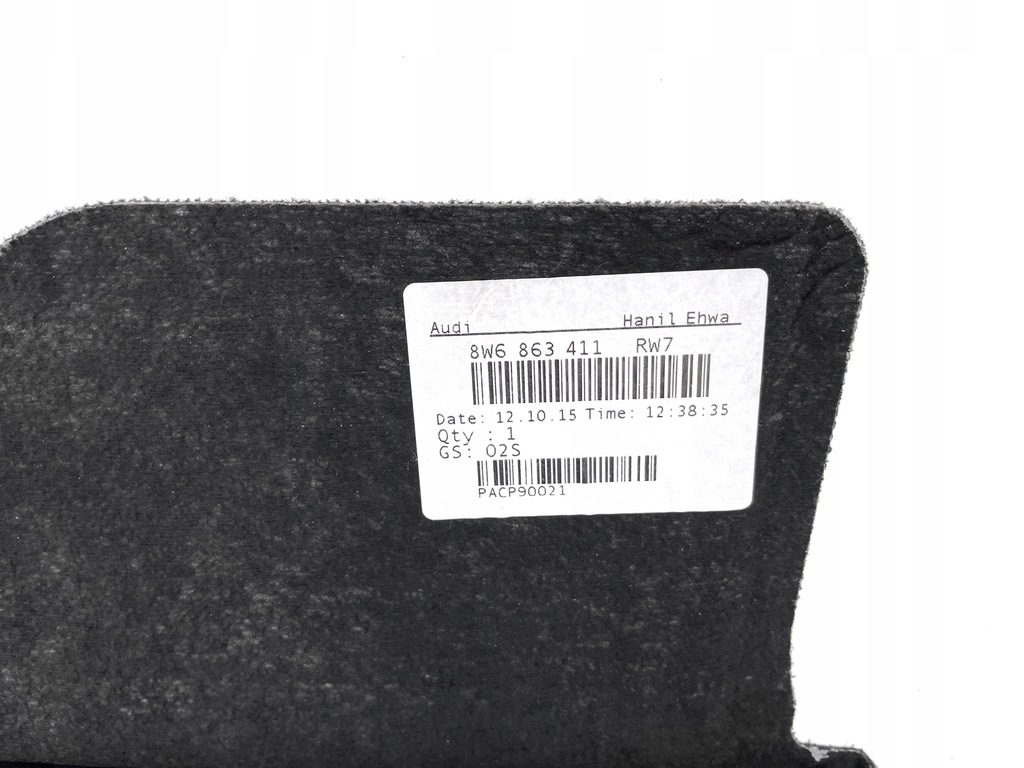 фото №5, Полка задняя 8w6863411 rw7 audi a5 s5 f5 8w coupe