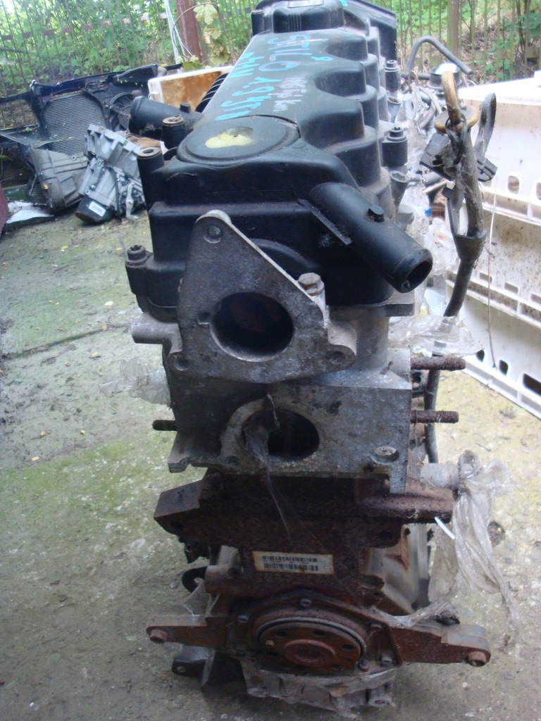 фото №1, Двигатель fiat stilo 1.9 jtd 186 tys km