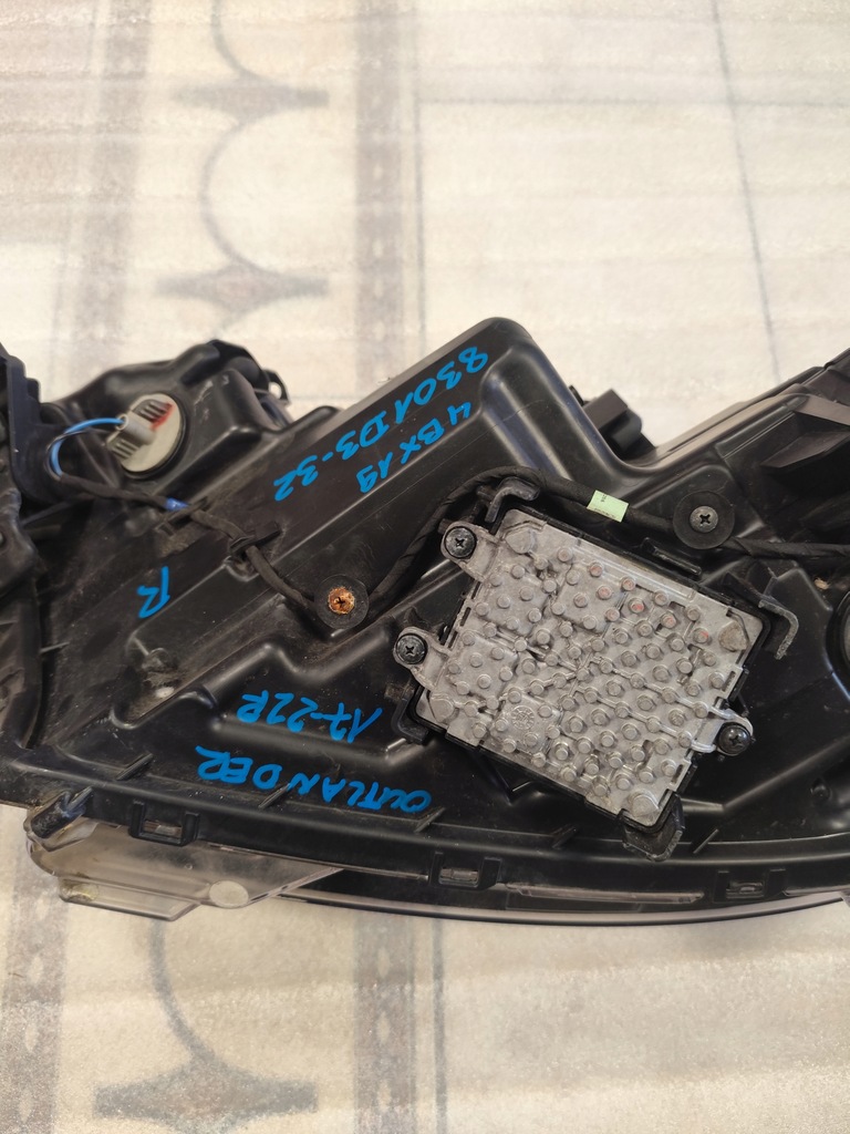 фото №12, Фара правый mitsubishi outlander iii 2017-2022 full led kpl nr 8301d332