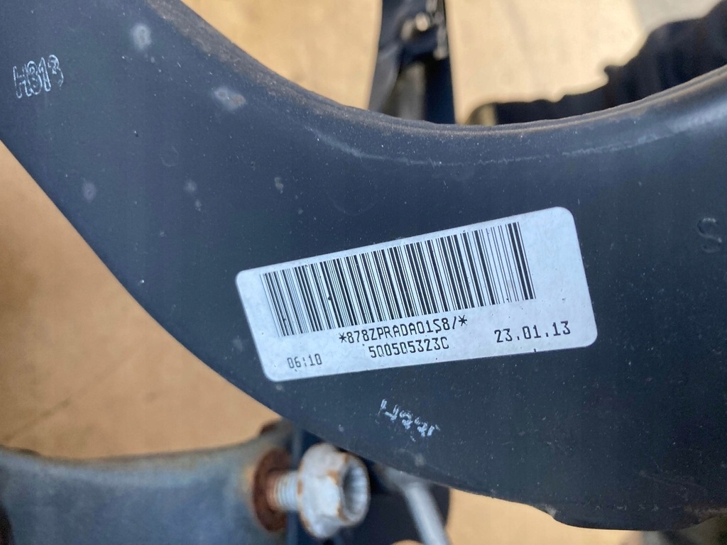 фото №5, Skoda superb 2 поворотный кулак левая задняя рычаг 3c0512011be 5q0505351b 5q0505323c