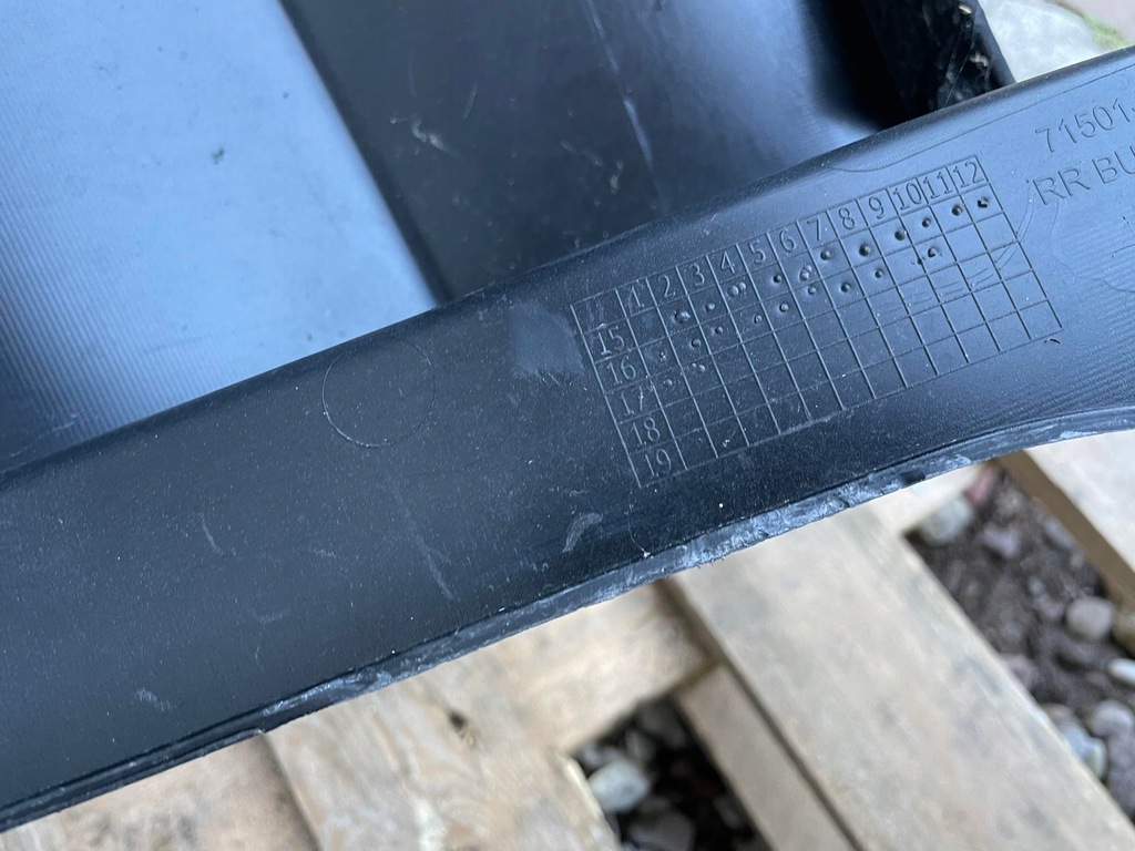 фото №7, Бампер задня задній honda cr-v iv 4 lift 2015- повний