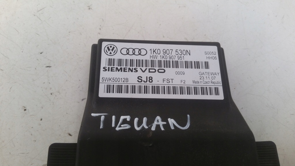 фото №3, Модуль шлюз 1k0907580n vw tiguan