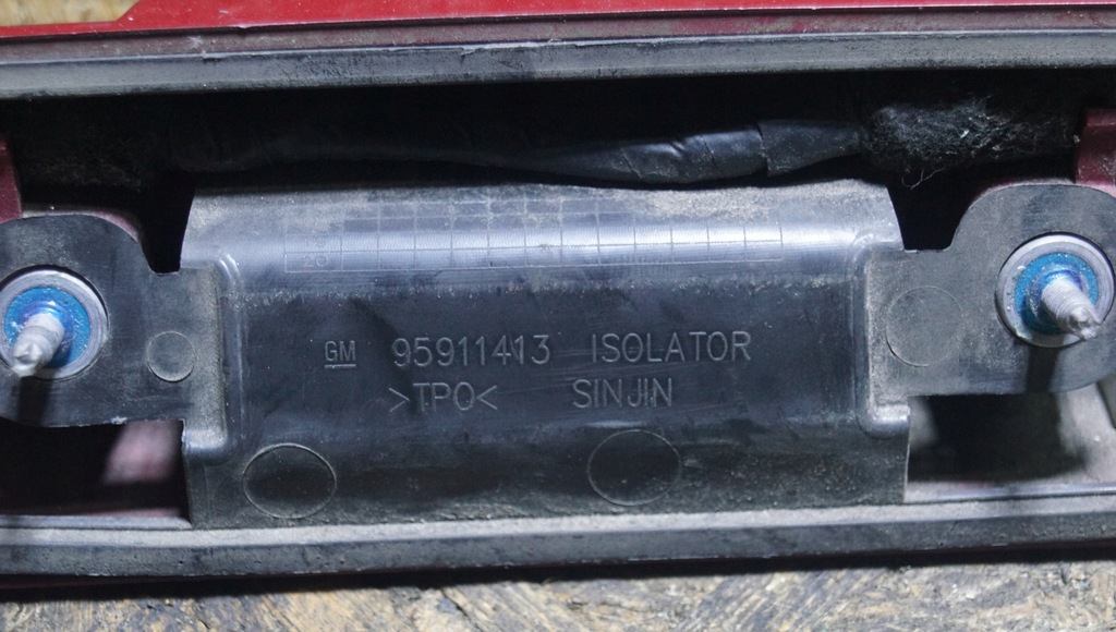 фото №8, Chevrolet trax накладка крышки задняя