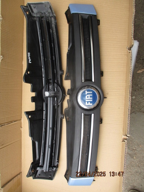 фото №1, Решётка радиатора решётка радиатора бампера перед fiat panda 735353899