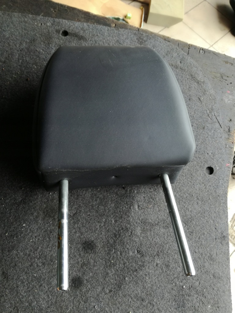 фото №1, Qashqai j10 2006 - 2013 rok підголівник сидіння перед чорний шкіра