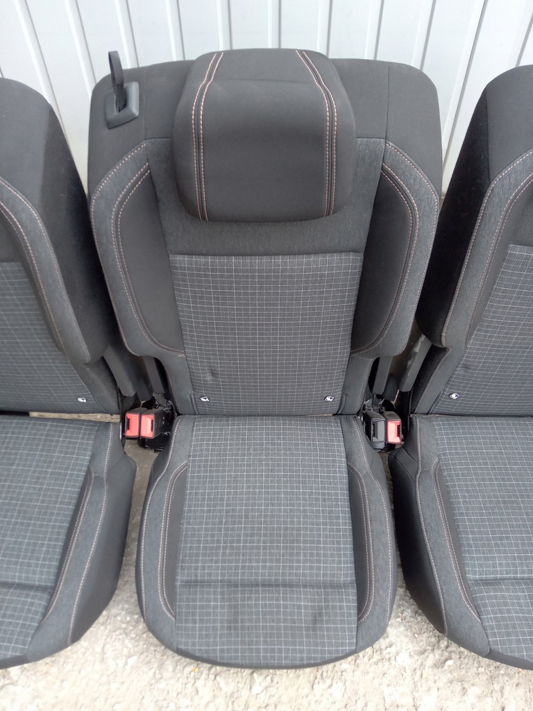 фото №8, Peugeot rifter gt-line 1.5d сиденья правый левый заднее сиденье комплект