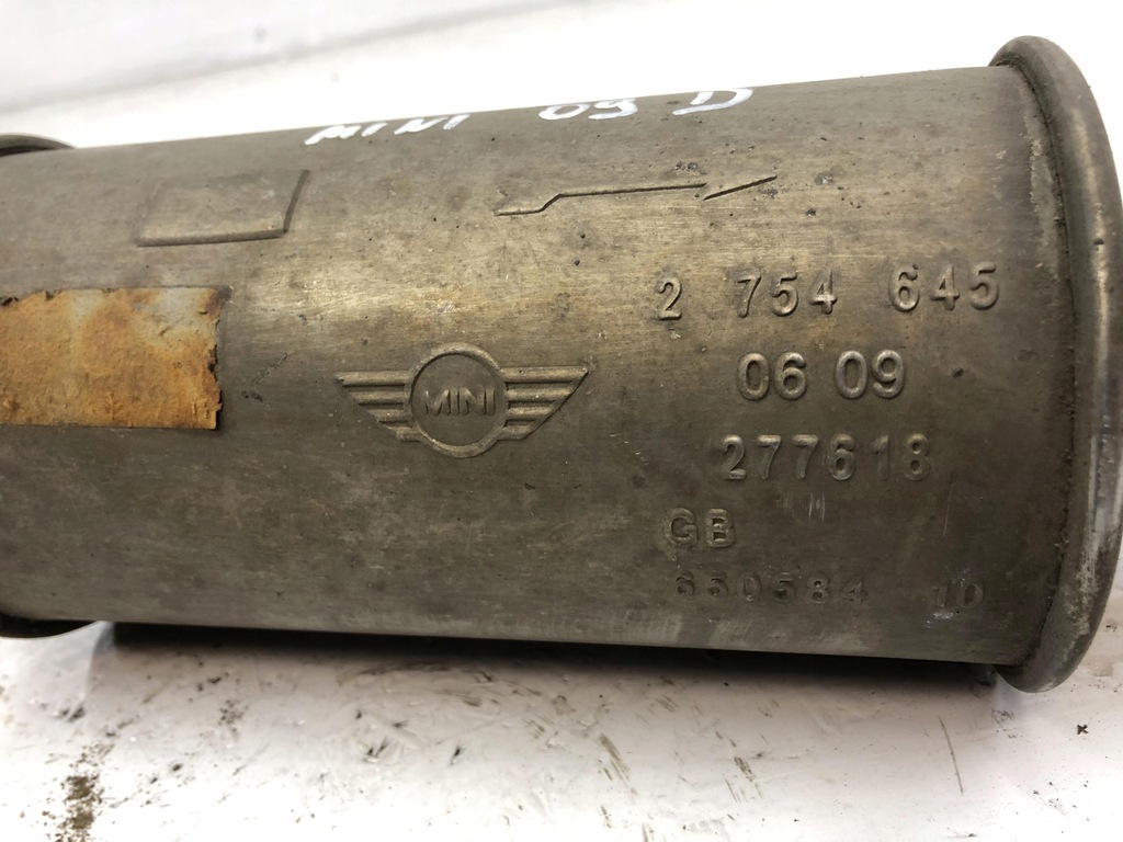 фото №4, Гаситель средний mini cooper d r56 1,6 дизель