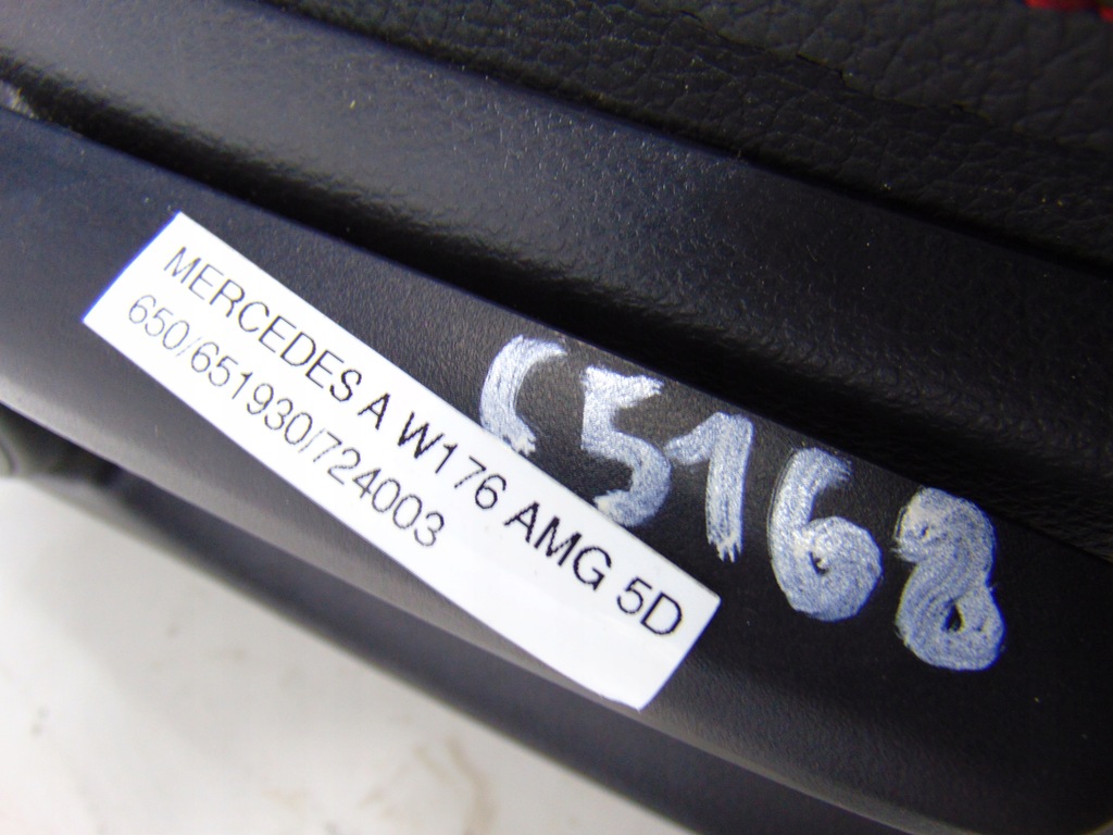 фото №9, Комплект сидінь сидіння правий лівий перед передній mercedes w176 amg 5d