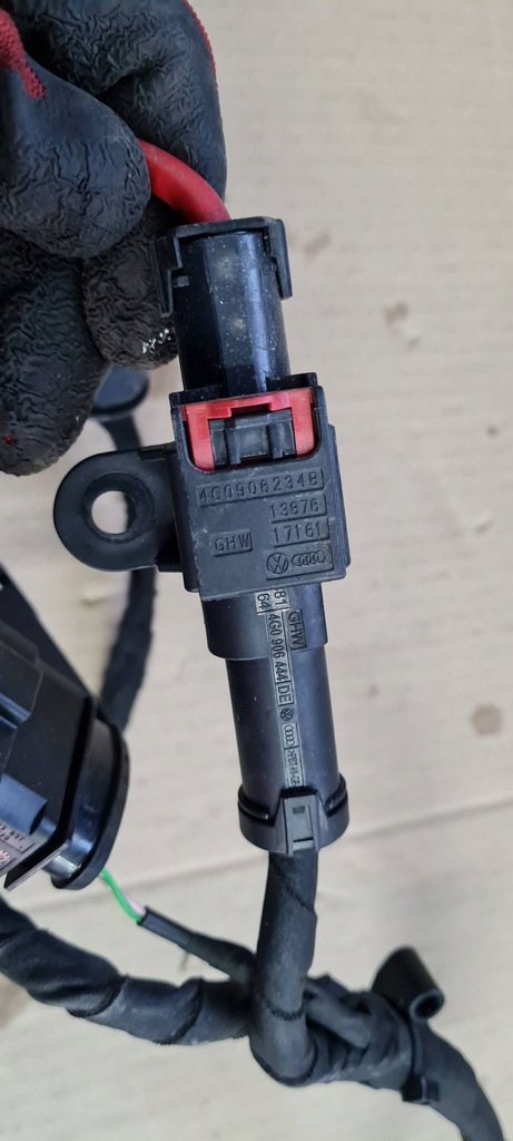 фото №8, Sq8 4m rsq8 q8 жгут электропроводка рулевой рейки задняя разъёмы 4g0906234b sq7 4m