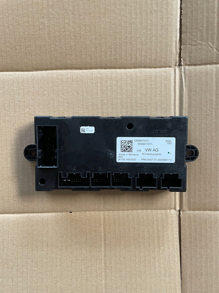 фото №1, Vw golf 8 viii модуль кондиционера 5wa907007l