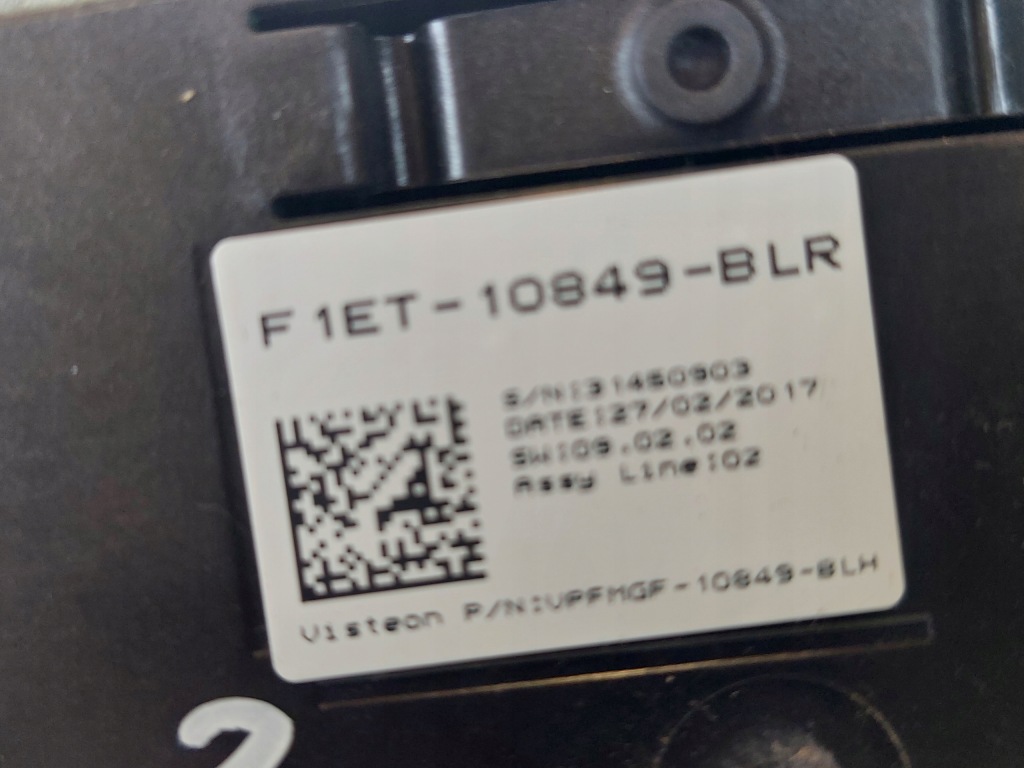 фото №9, Лічильник приладова панель ford focus 2017r 2.0 tdci f1et-10849blr