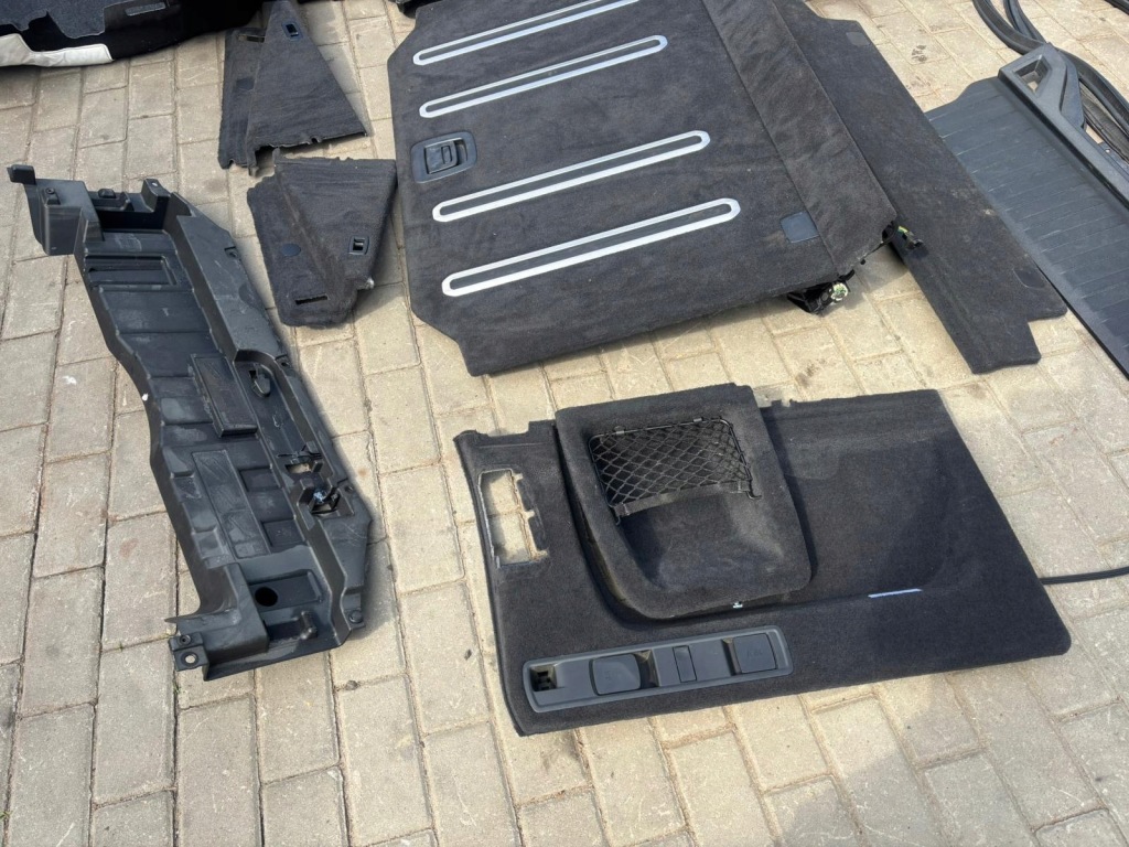 фото №7, Bmw x5 g05 обивка багажника задняя комплектная пол обшивка обшивки