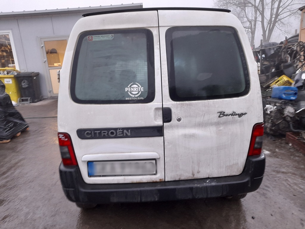 фото №12, Citroen berlingo i lift бампер задняя задний задний