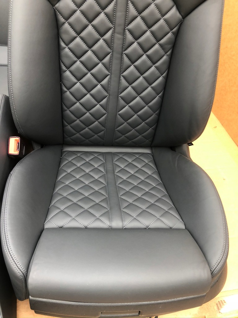 фото №8, Audi a7 c7 4g lift сидіння обшивки комплект підігрів s-line 38km