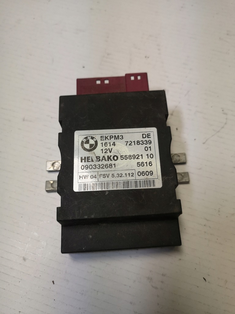 фото №1, Bmw e90 модуль насоса топлива 7218339