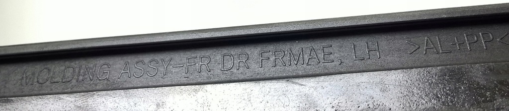 фото №10, Hyundai nexo 19- молдинг рамки двері лівий перед оригінальний номер