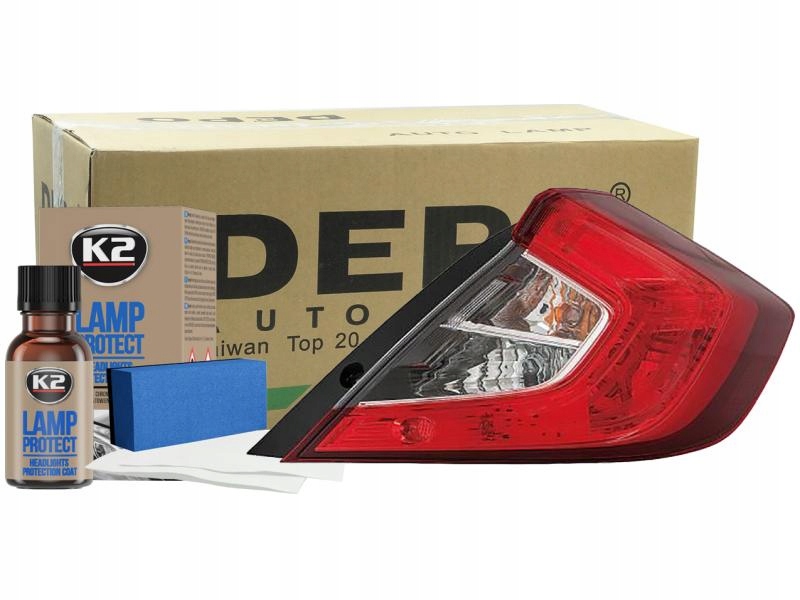 фото №4, Abakus лампа задня p honda civic x