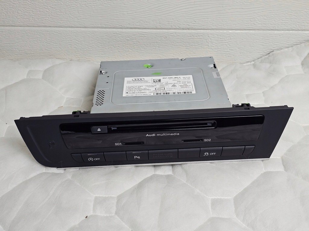 фото №1, Audi a6 мультимедіа зчитувач a6 c7 mmi радіо cd navi 4g1035182c
