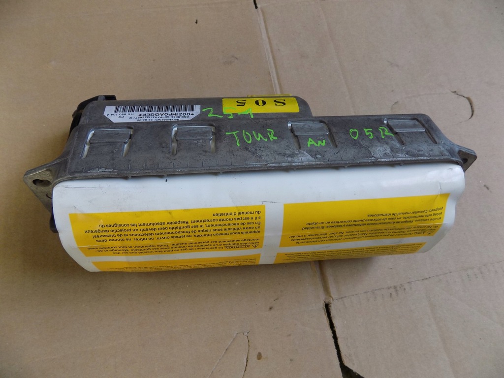 фото №1, Vw touran 03- подушка пассажира