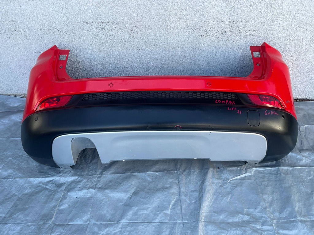 фото №1, Jeep compass ii lift бампер задний kompletny 6xpdc 2022-