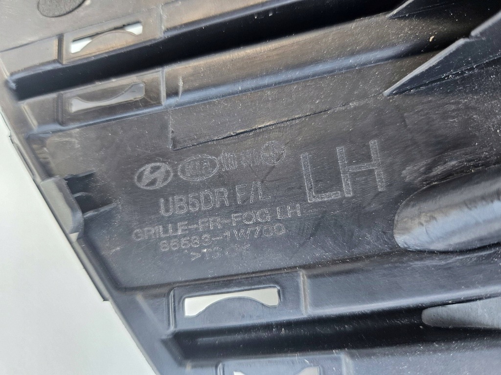 фото №7, Kia rio 3 iii lift ліва решітка бампера передній перед