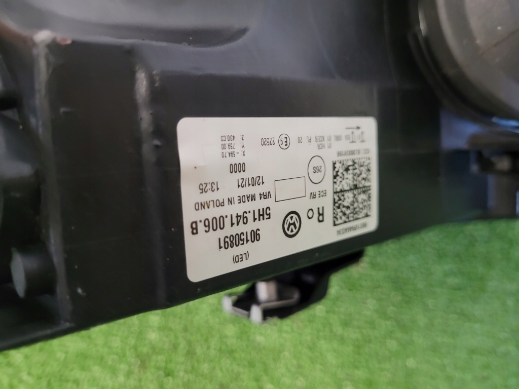 фото №10, Vw golf 5h 5h0 8 viii лампа правая full led правый 5h1941006b