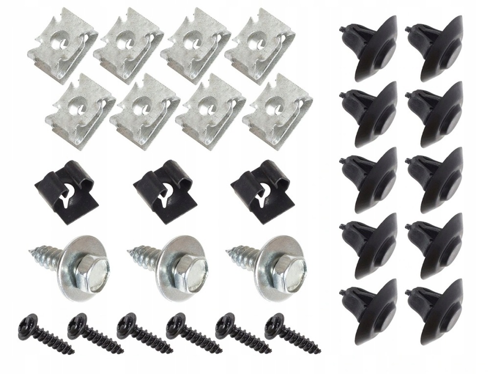 фото №1, Кліпси śróbki захист двигуна skoda fabia ii 06-2014