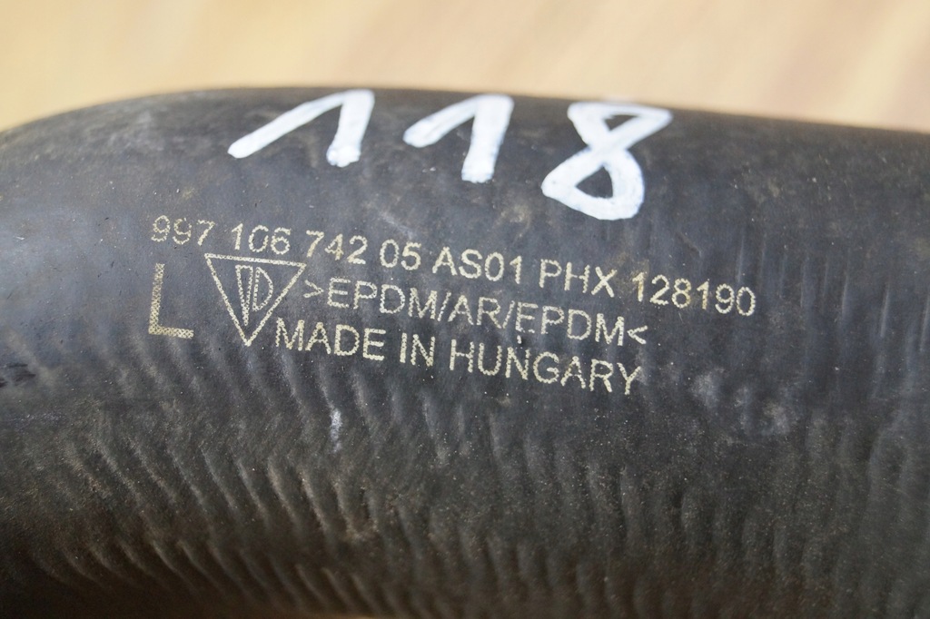 фото №5, Wąż жидкость охлаждающей porsche 911 997 99710674205