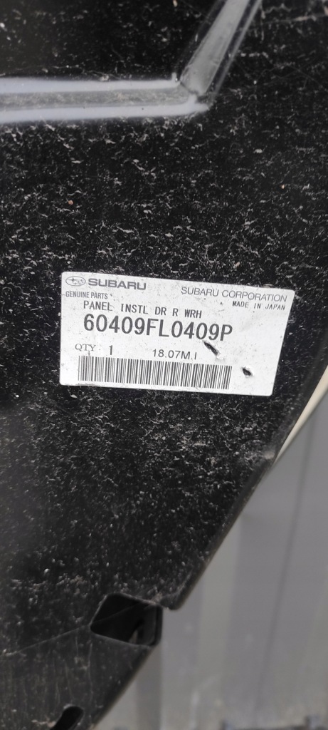 фото №5, Subaru crosstrek 17r- дверь правое задняя nowe оригинал