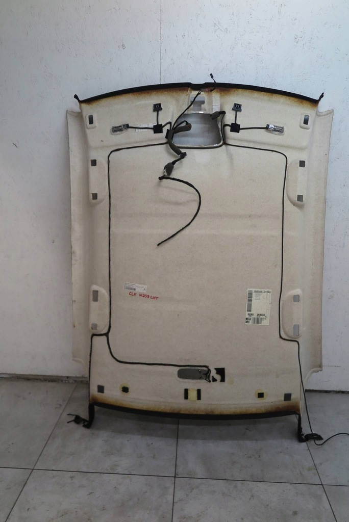 фото №7, Стеля стеля czarna mercedes benz clk w209 lift a2096900050