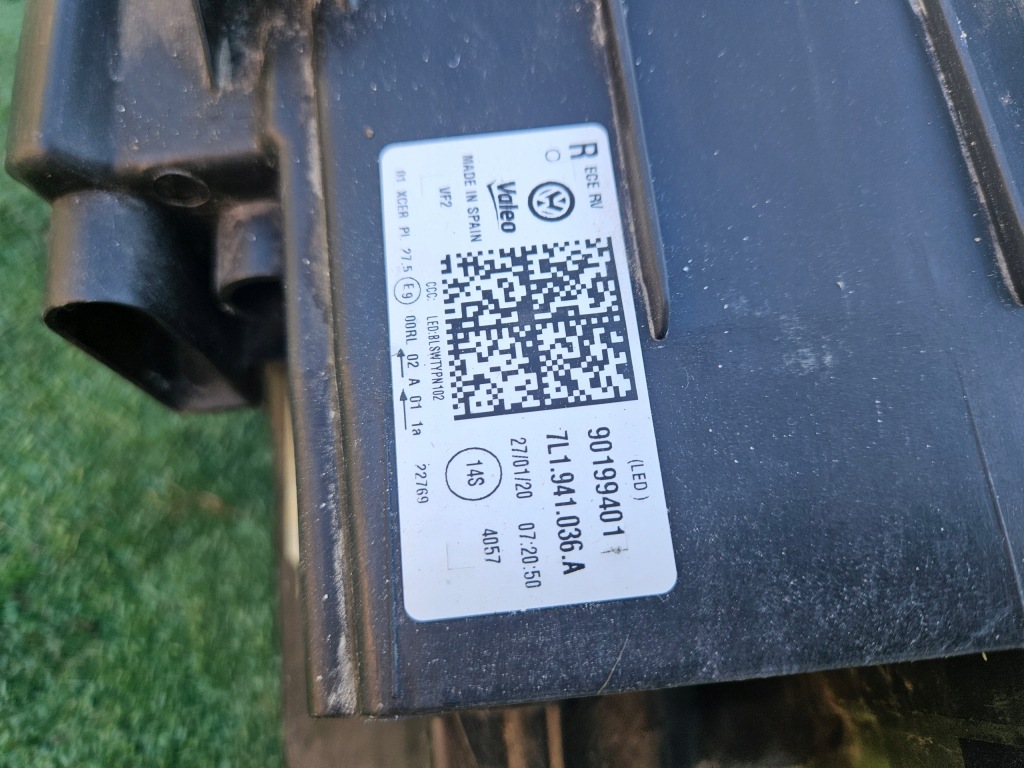 фото №16, Лампа правый перед vw transporter t6 lift t6.1 7l1 full led