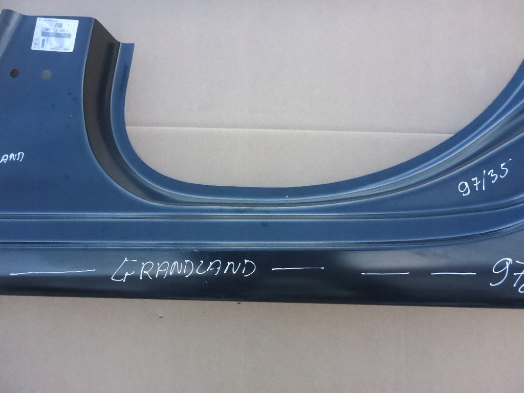 фото №4, Opel grandland x 16- поріг лівий новий оригінал