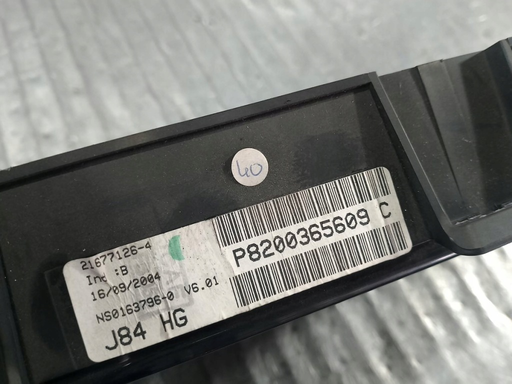 фото №7, Лічильник renault scenic ii 03-09 8200365609c 21670482-5 1.9 dci