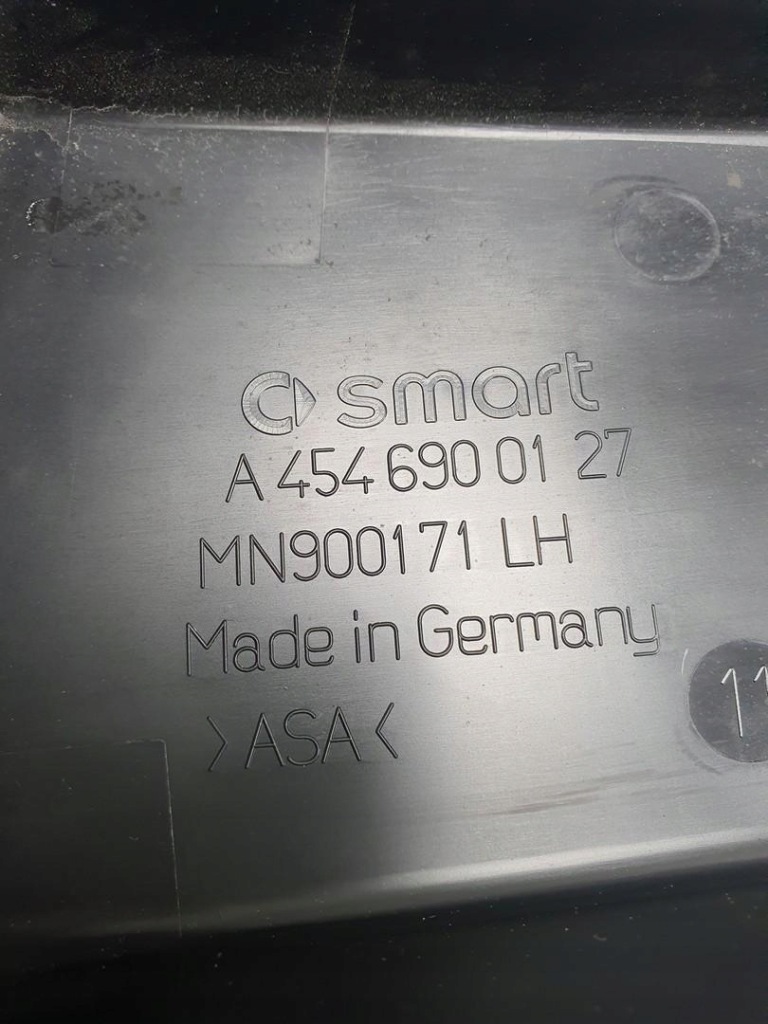 фото №6, Защита стойка левая smart forfour 454 a4546900127