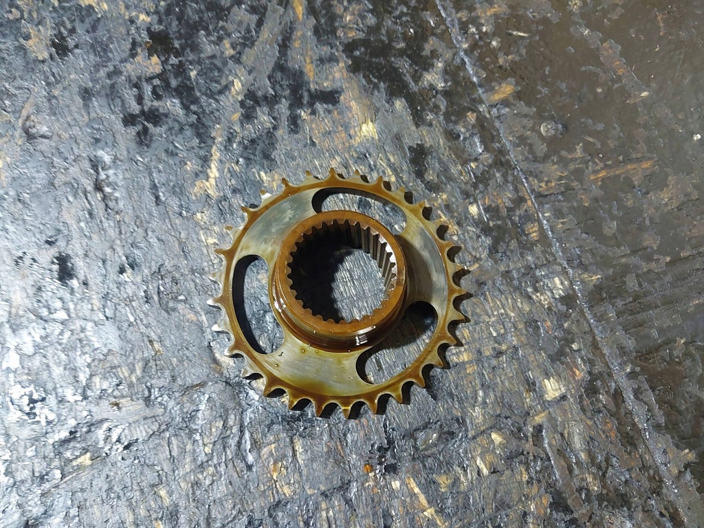 фото №6, Колесо зубчатое цепи распределительного вала bmw 5 e39 523i m52b25 256s3 1738470e