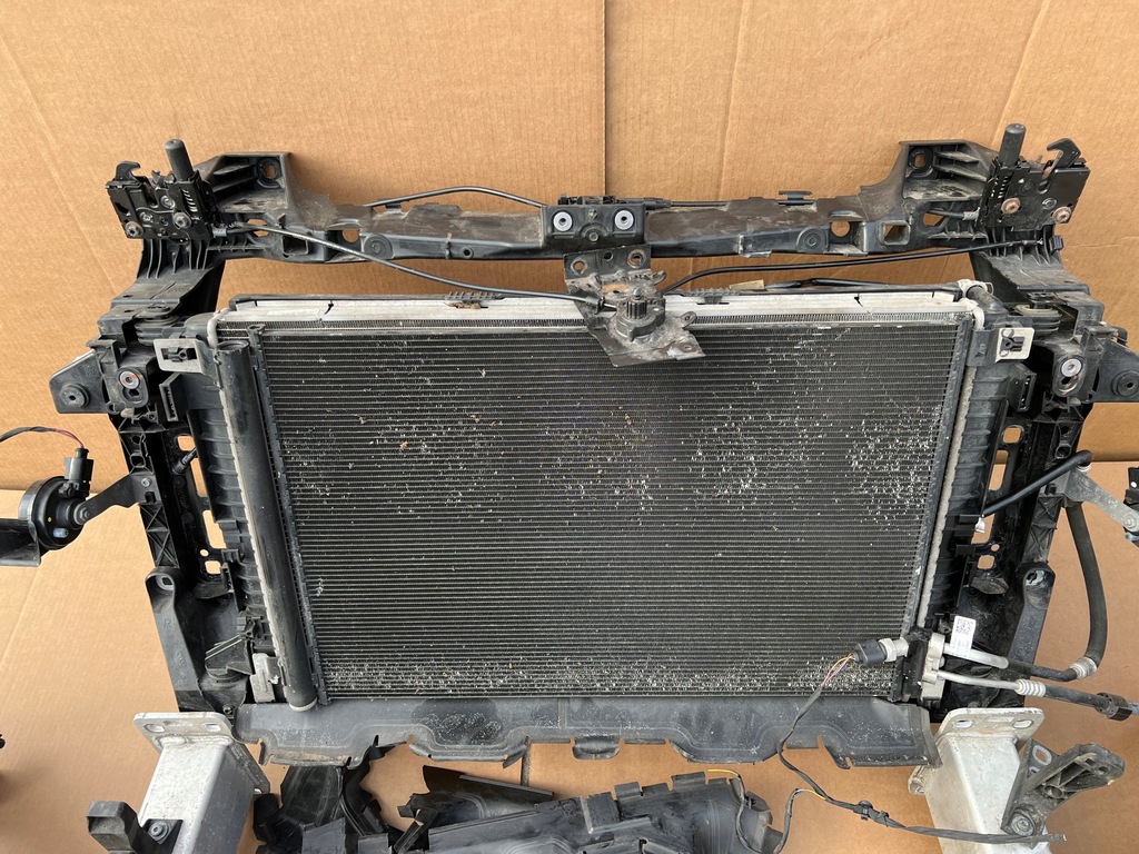 фото №9, Audi sq7 4m lift 2020 4,0 tdi pas передний радиатор интеркулер комплект