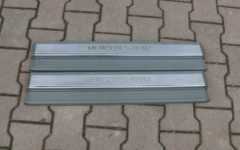 фото №1, Молдинг накладка поріг поріг перед mercedes w140