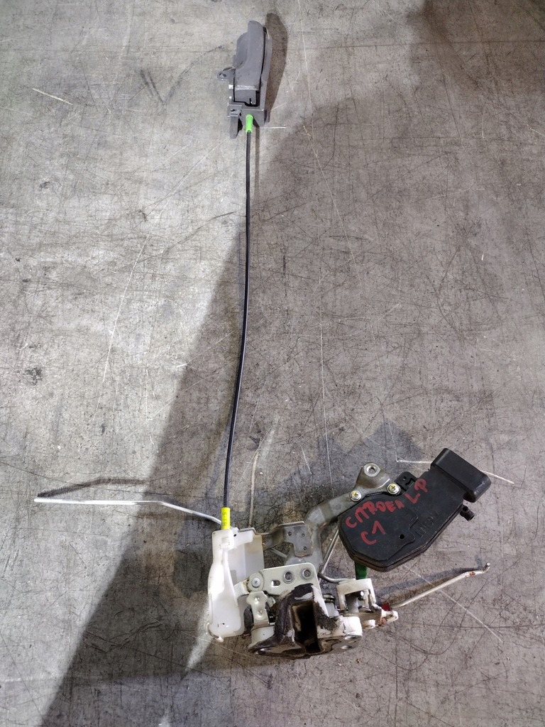 фото №1, Замок двері лівий citroen c1 5 pin