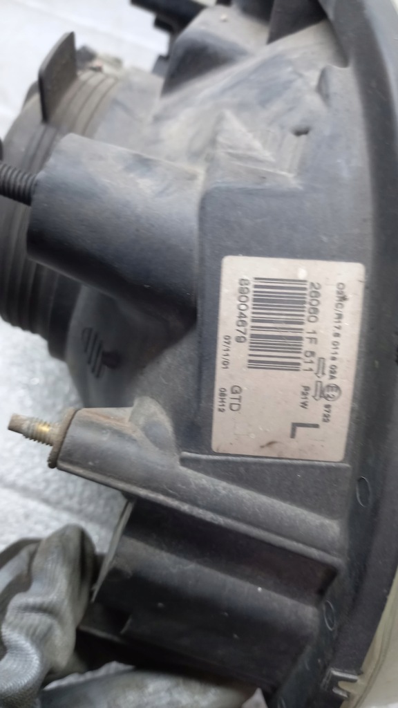 фото №5, Фара левый nissan micra k11