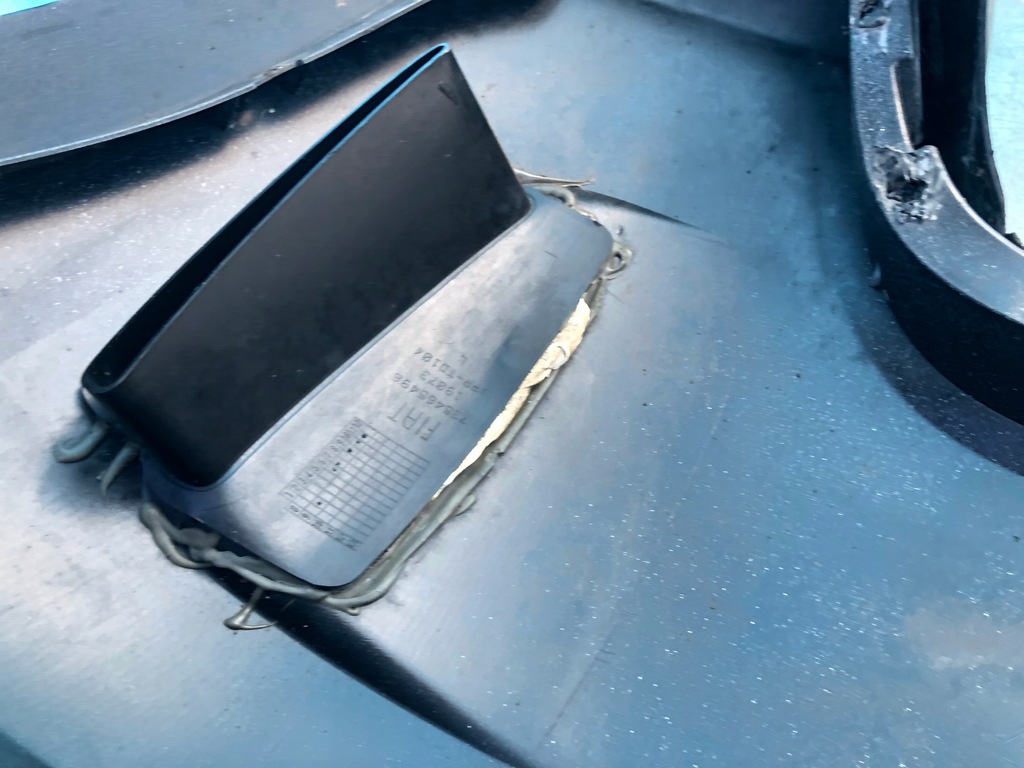 фото №15, Fiat 500 abarth 07-15 бампер задняя задний диффузор 735465492