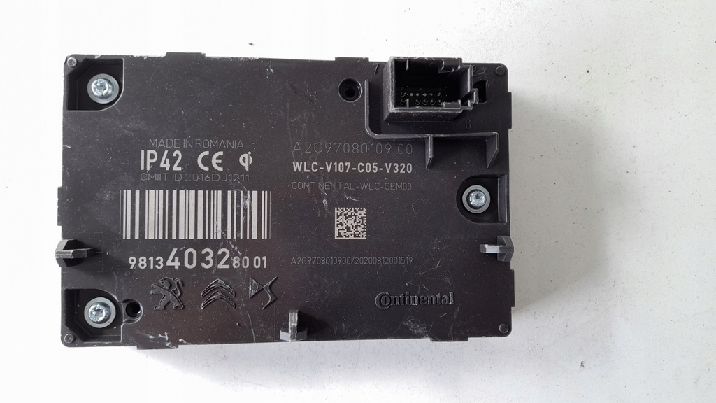 фото №1, Peugeot citroen зарядний пристрій індукційна