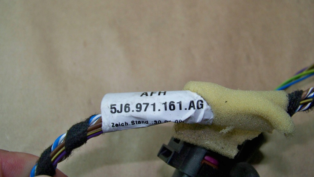 фото №8, Жгут электропроводка дверь правый задняя skoda fabia ii kombi 5j6971161ag