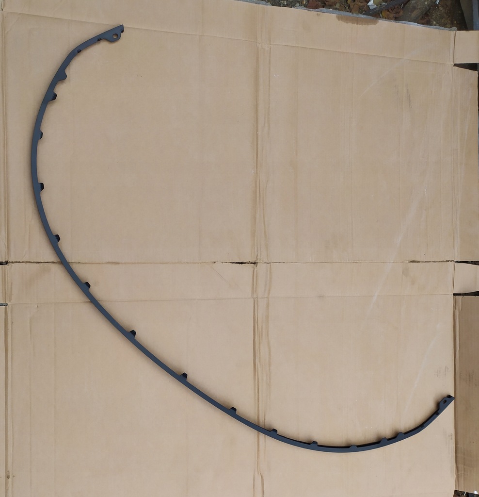 фото №1, Tucson iv молдинг накладка-спойлер бампера перед