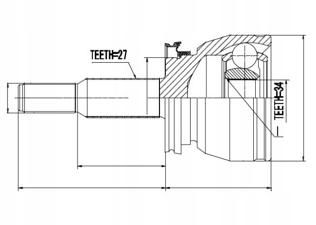 фото №2, Шарнір зовнішній ford explorer 4.0 95-05